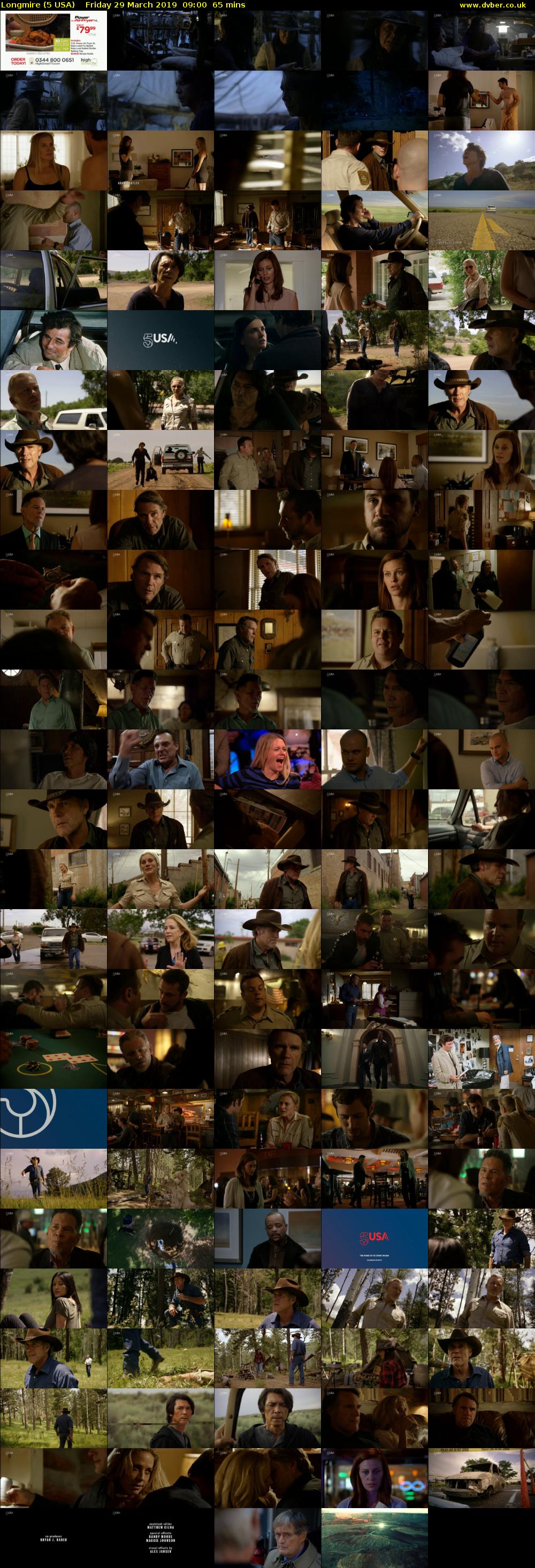 Longmire (5 USA) Friday 29 March 2019 09:00 - 10:05