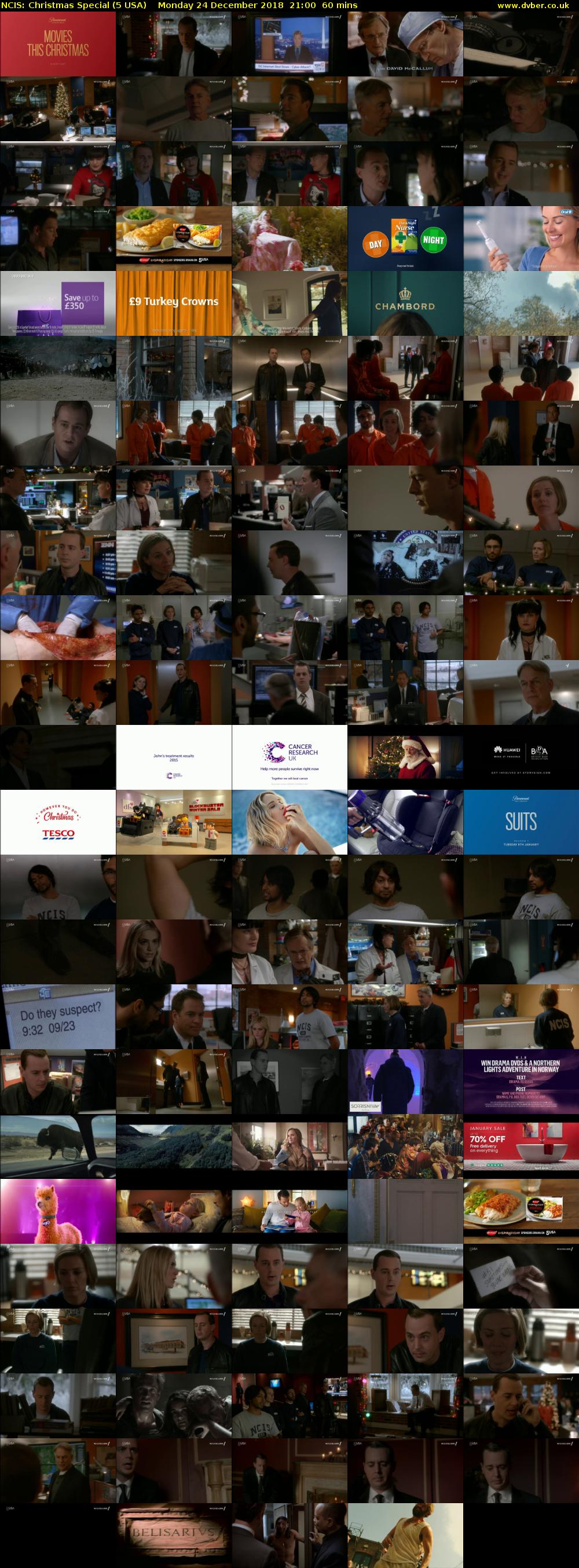 NCIS: Christmas Special (5 USA) Monday 24 December 2018 21:00 - 22:00