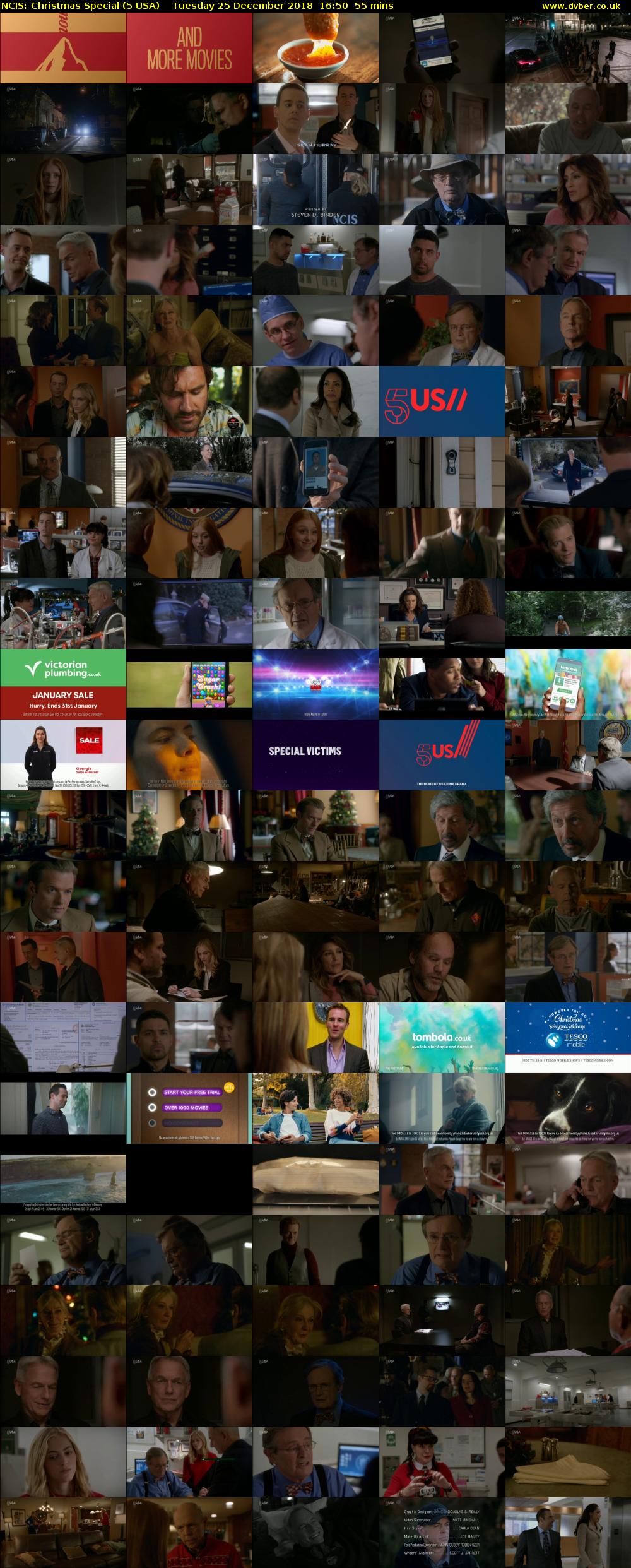 NCIS: Christmas Special (5 USA) Tuesday 25 December 2018 16:50 - 17:45