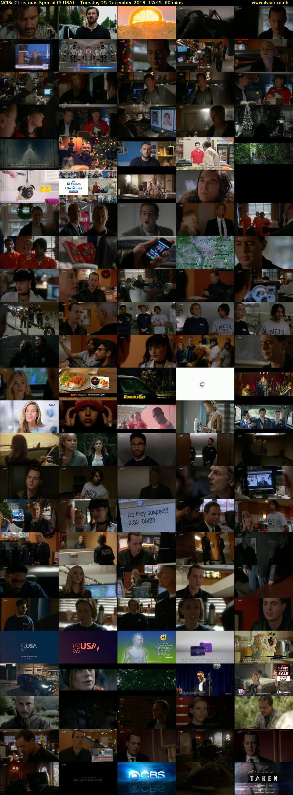 NCIS: Christmas Special (5 USA) Tuesday 25 December 2018 17:45 - 18:45