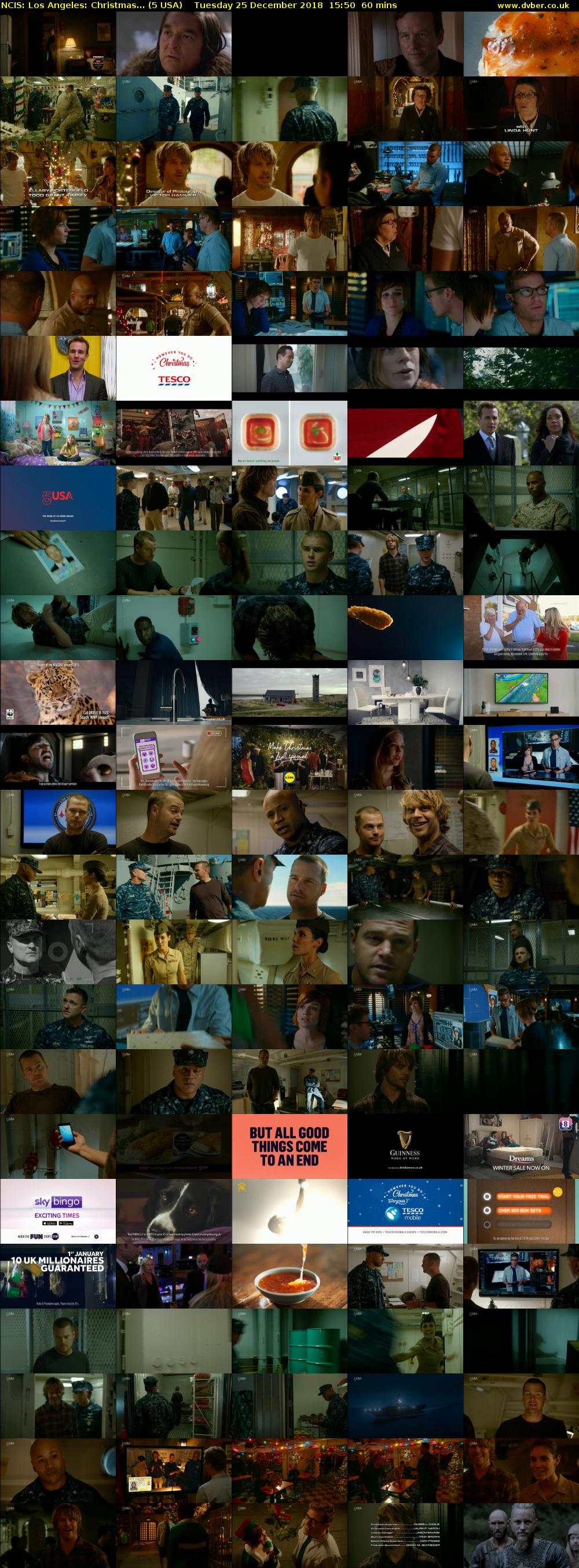 NCIS: Los Angeles: Christmas... (5 USA) Tuesday 25 December 2018 15:50 - 16:50