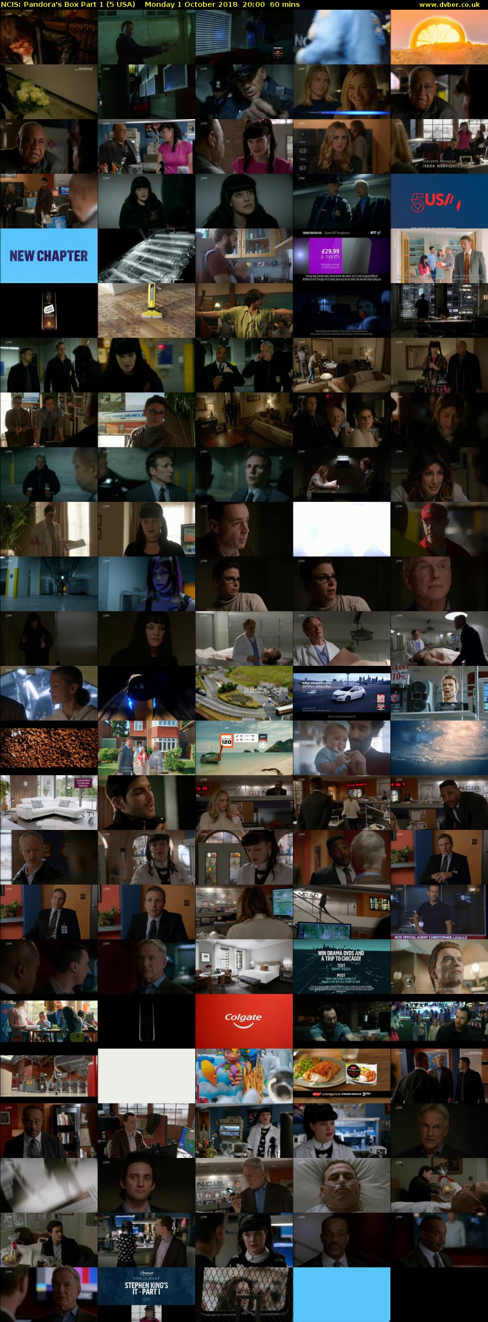 NCIS: Pandora's Box Part 1 (5 USA) Monday 1 October 2018 20:00 - 21:00