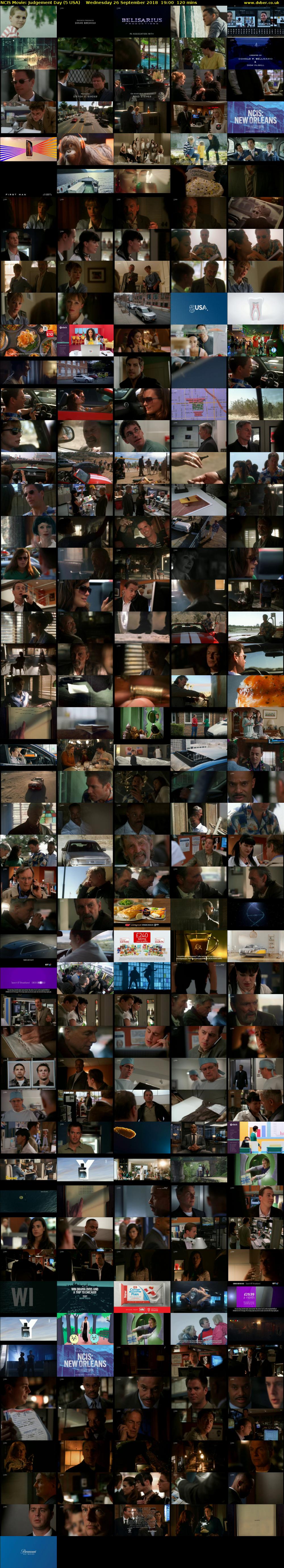 NCIS Movie: Judgement Day (5 USA) Wednesday 26 September 2018 19:00 - 21:00