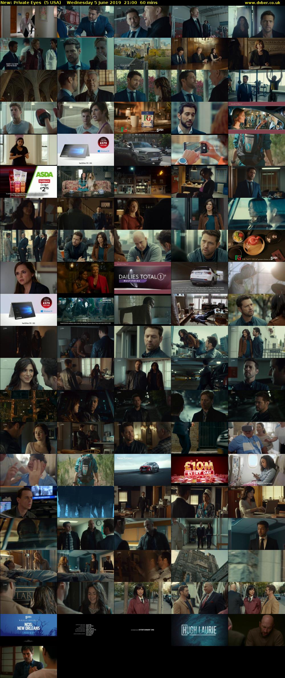 Private Eyes (5 USA) Wednesday 5 June 2019 21:00 - 22:00