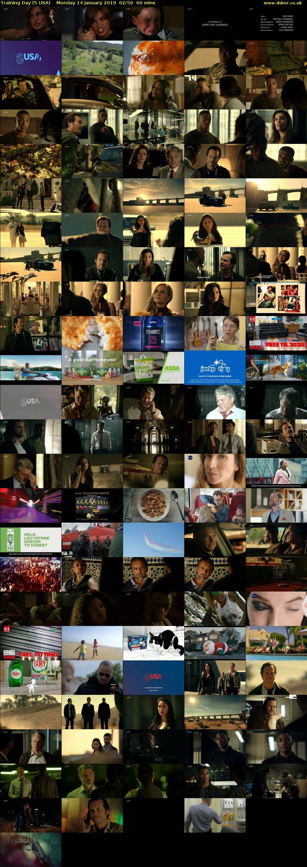 Training Day (5 USA) Monday 14 January 2019 02:50 - 03:50