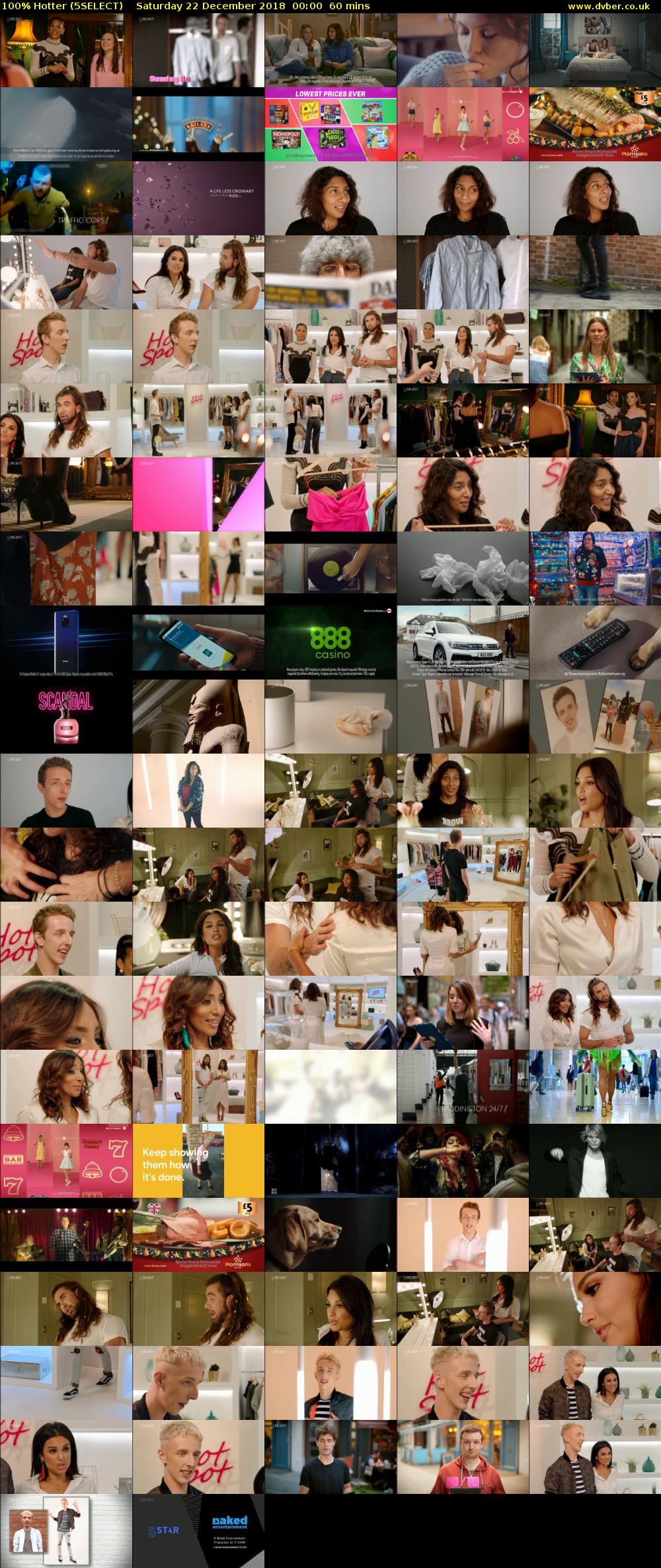 100% Hotter (5SELECT) Saturday 22 December 2018 00:00 - 01:00