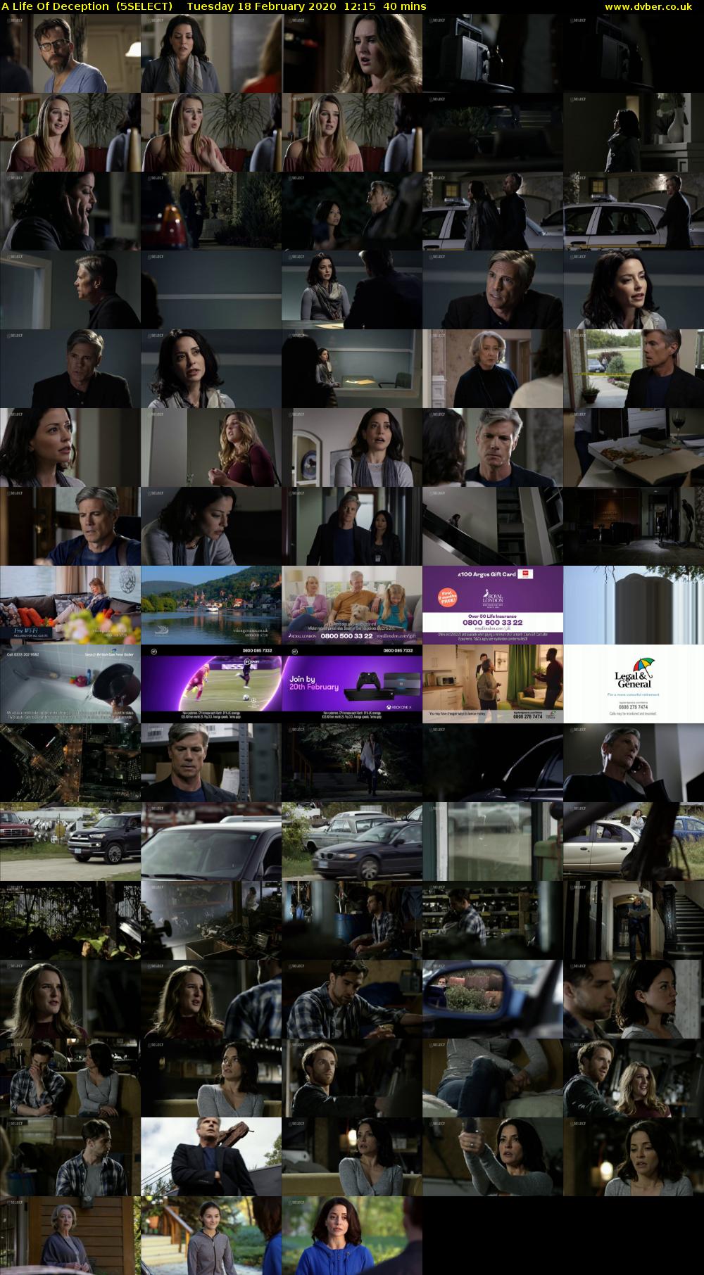 A Life Of Deception  (5SELECT) Tuesday 18 February 2020 12:15 - 12:55