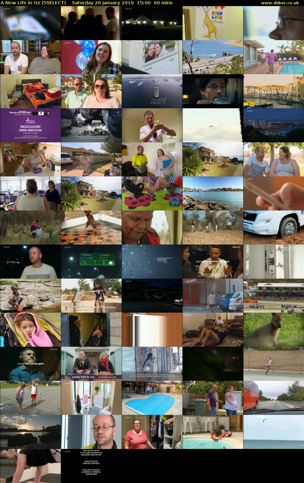 A New Life in Oz (5SELECT) Saturday 26 January 2019 15:00 - 16:00