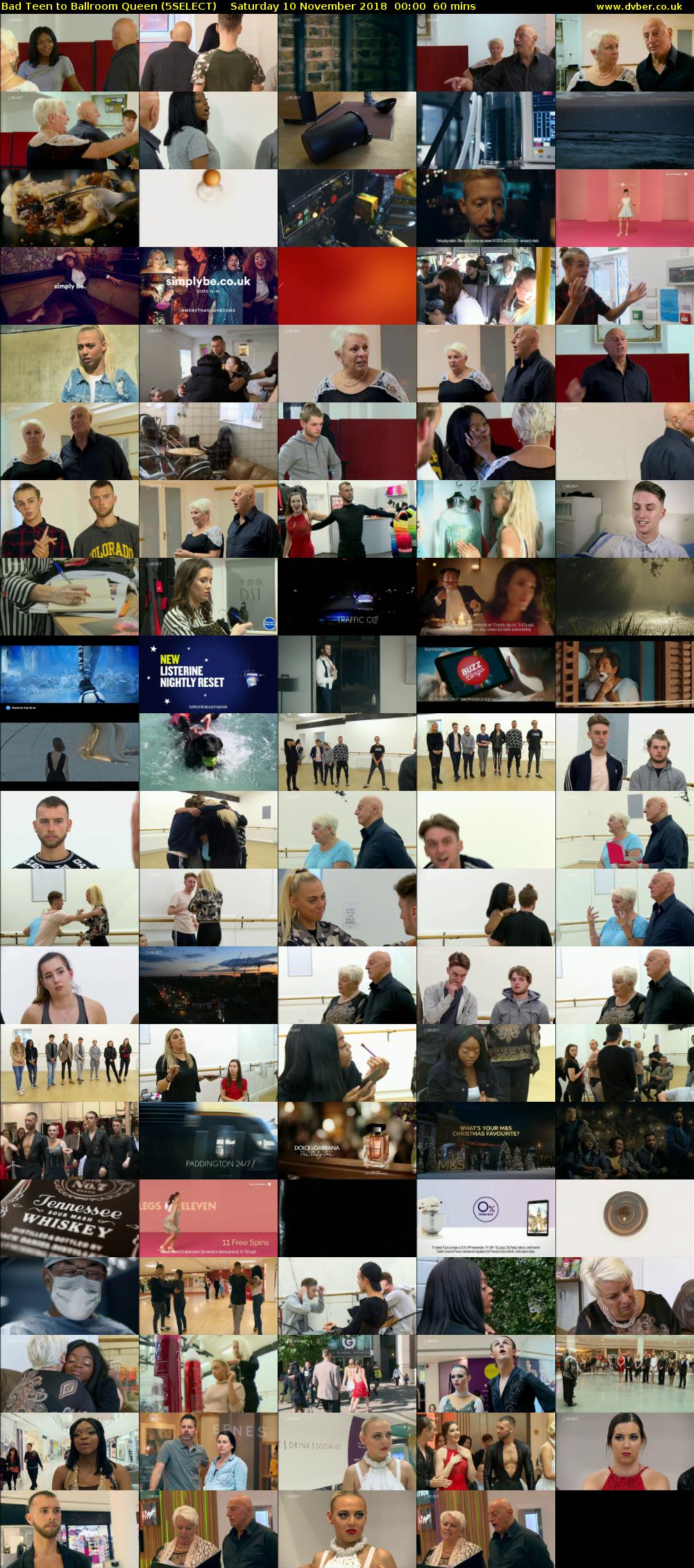 Bad Teen to Ballroom Queen (5SELECT) Saturday 10 November 2018 00:00 - 01:00