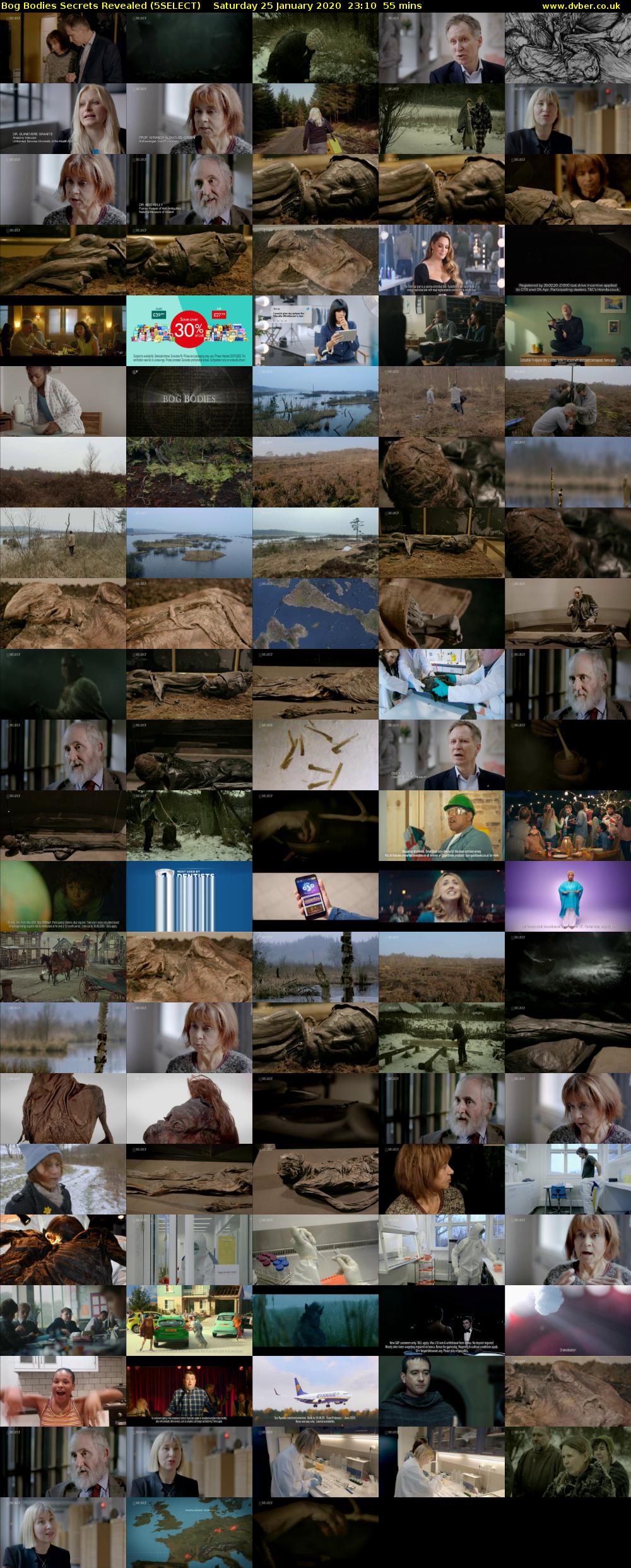 Bog Bodies Secrets Revealed (5SELECT) Saturday 25 January 2020 23:10 - 00:05