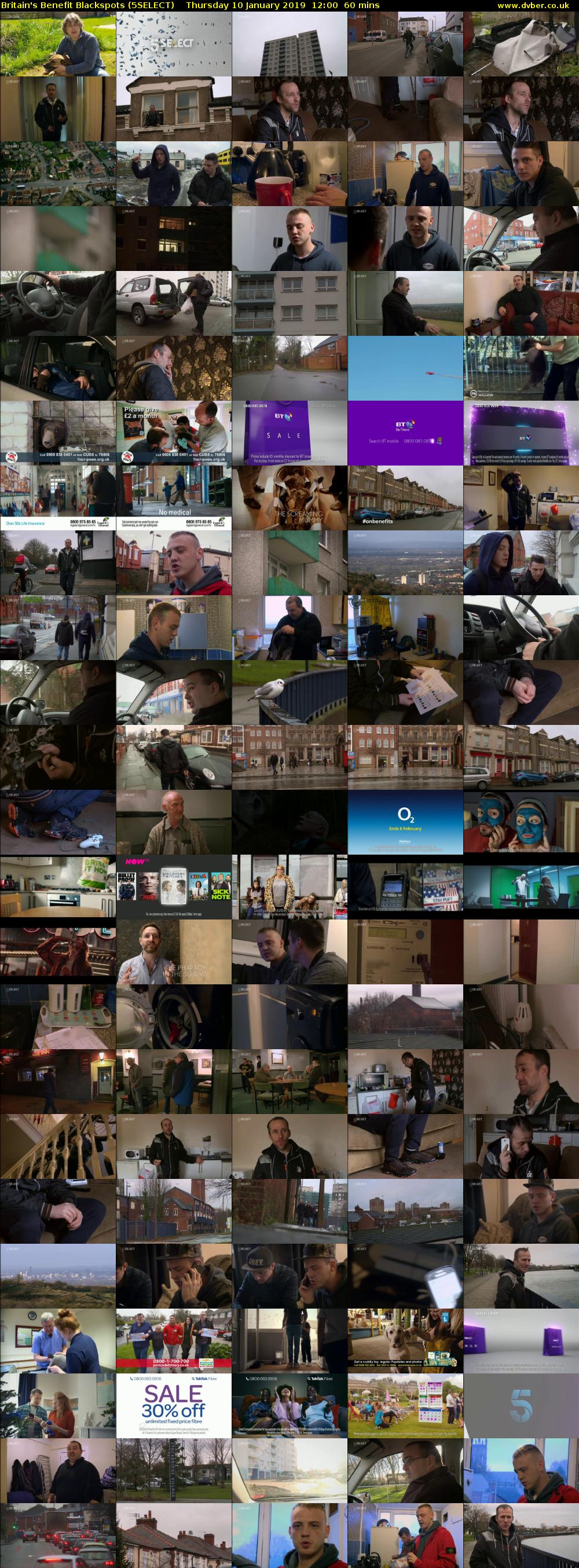 Britain's Benefit Blackspots (5SELECT) Thursday 10 January 2019 12:00 - 13:00