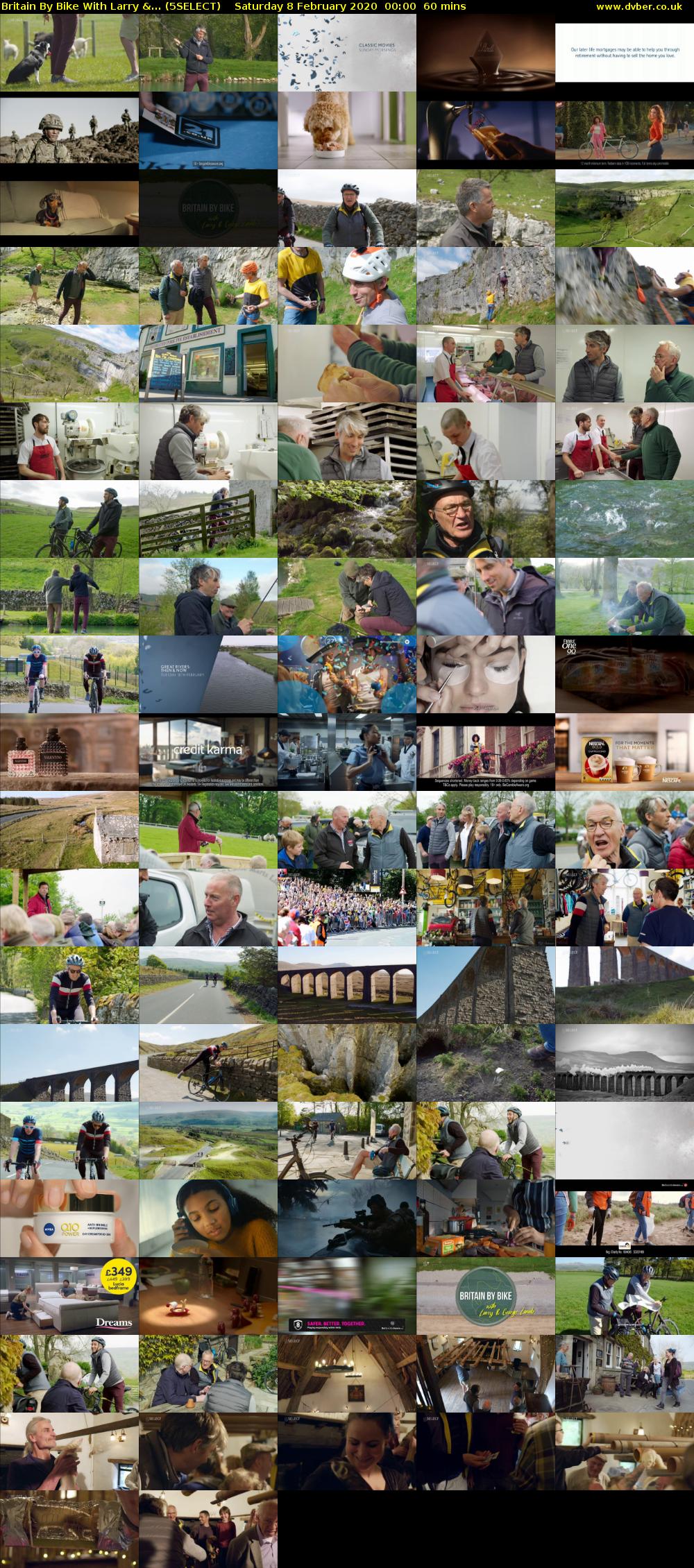 Britain By Bike With Larry &... (5SELECT) Saturday 8 February 2020 00:00 - 01:00