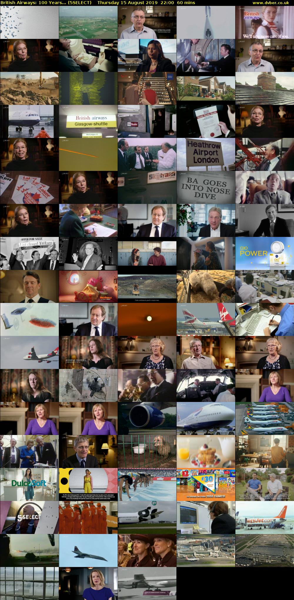 British Airways: 100 Years... (5SELECT) Thursday 15 August 2019 22:00 - 23:00