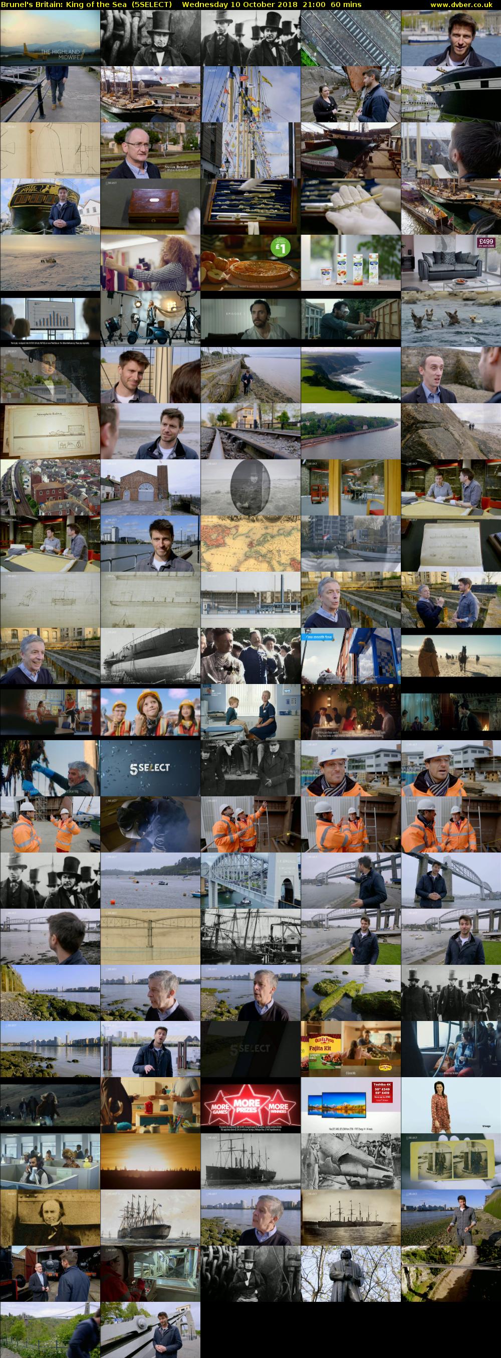 Brunel's Britain: King of the Sea  (5SELECT) Wednesday 10 October 2018 21:00 - 22:00