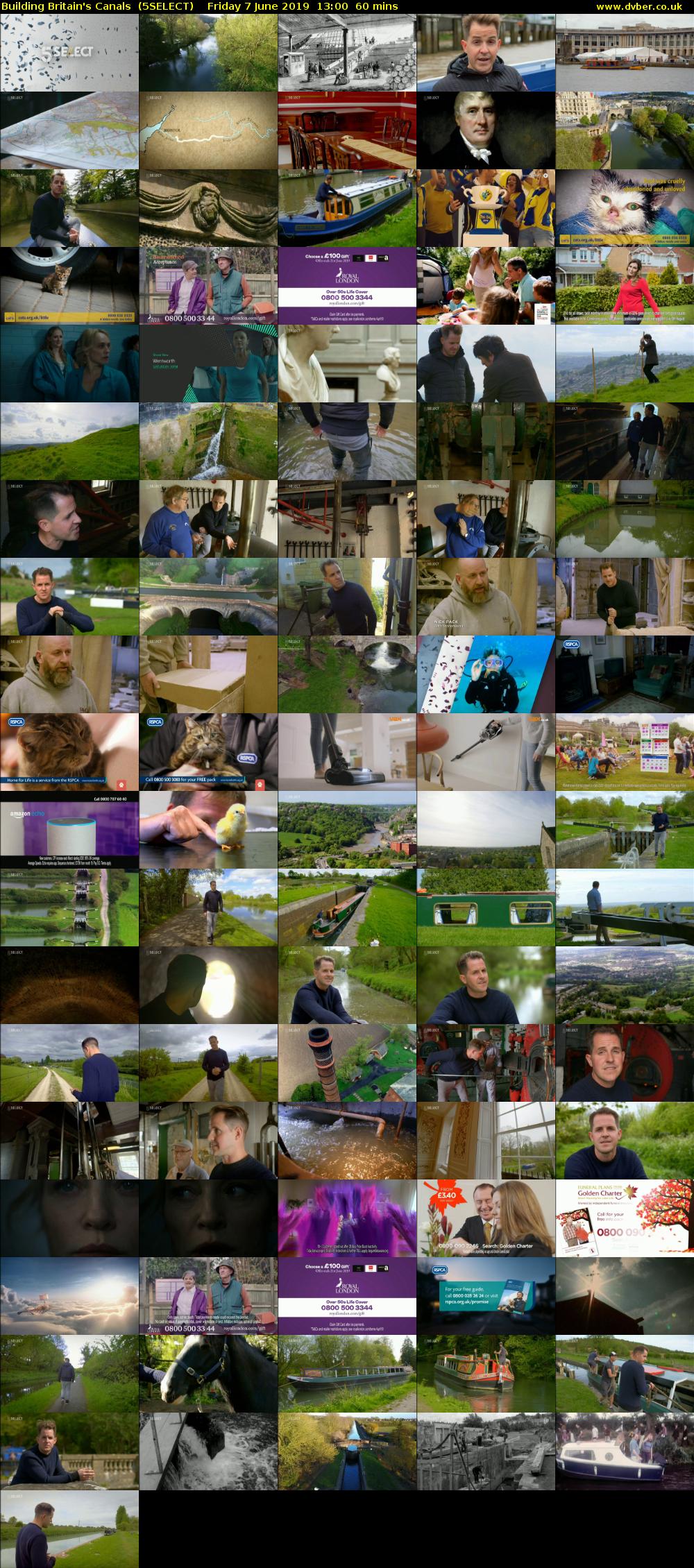 Building Britain's Canals  (5SELECT) Friday 7 June 2019 13:00 - 14:00