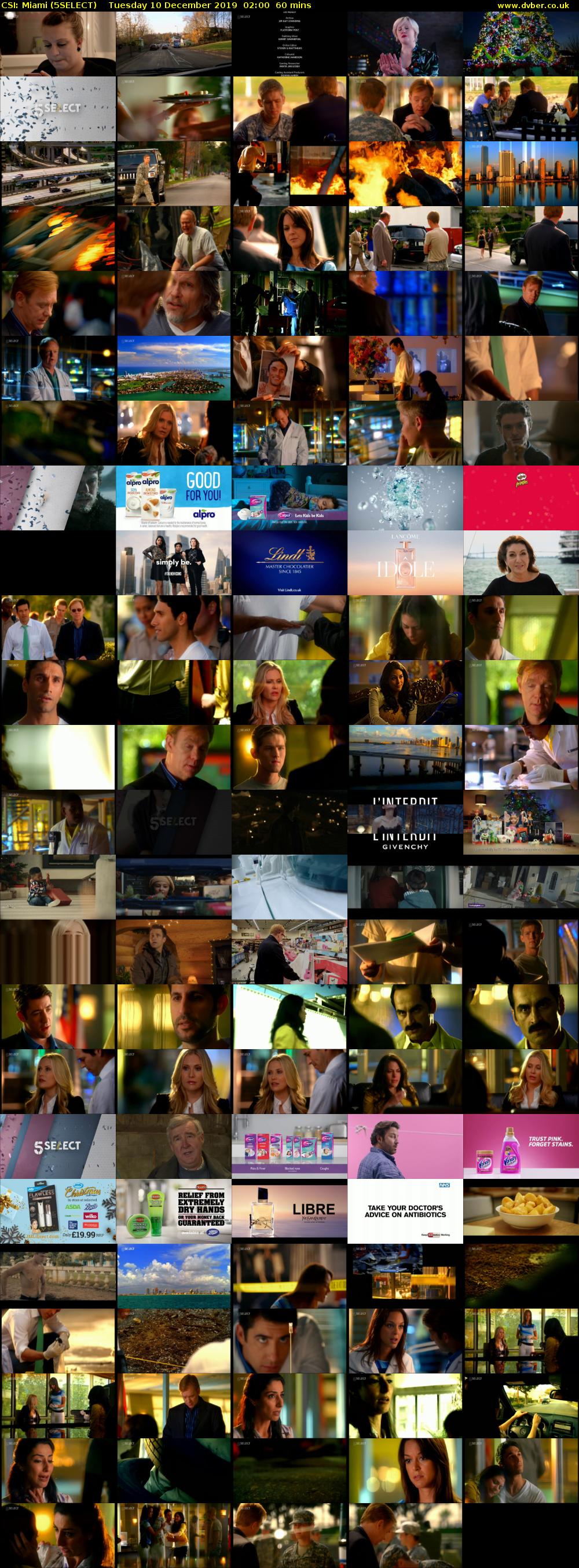CSI: Miami (5SELECT) Tuesday 10 December 2019 02:00 - 03:00