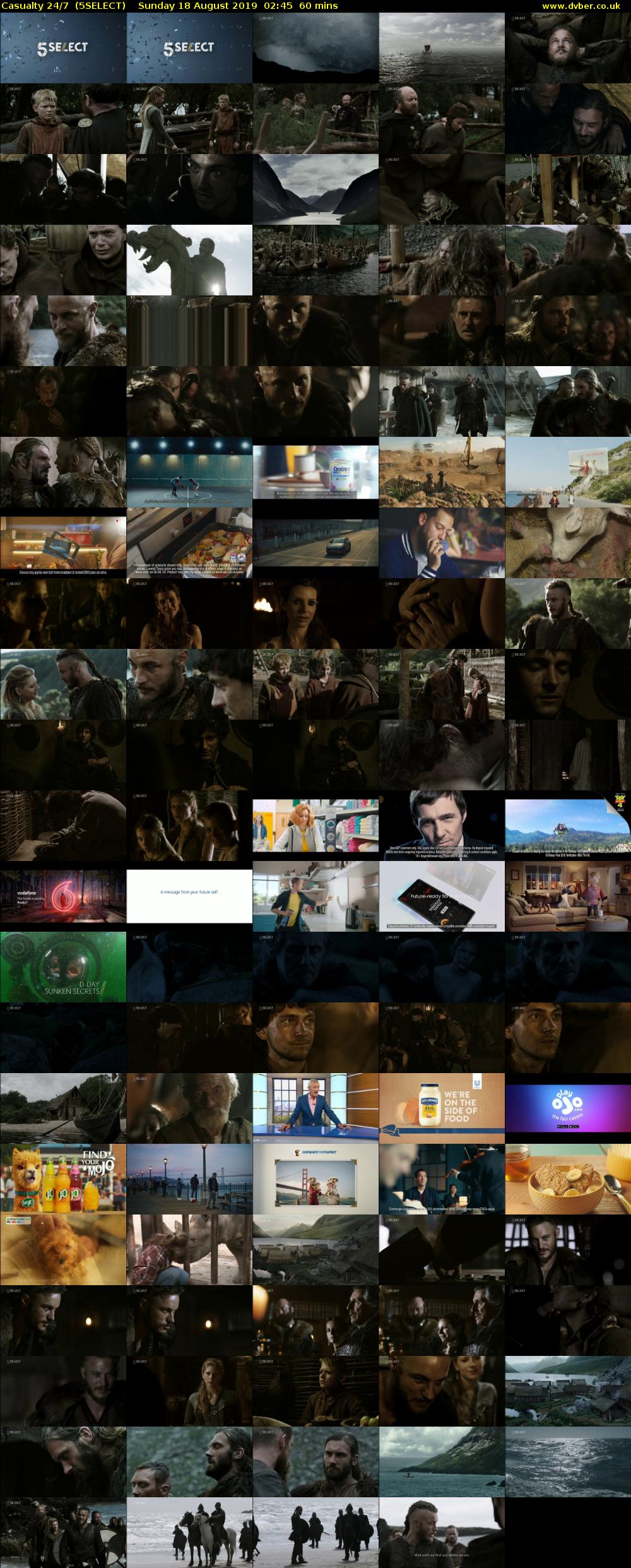 Casualty 24/7  (5SELECT) Sunday 18 August 2019 02:45 - 03:45