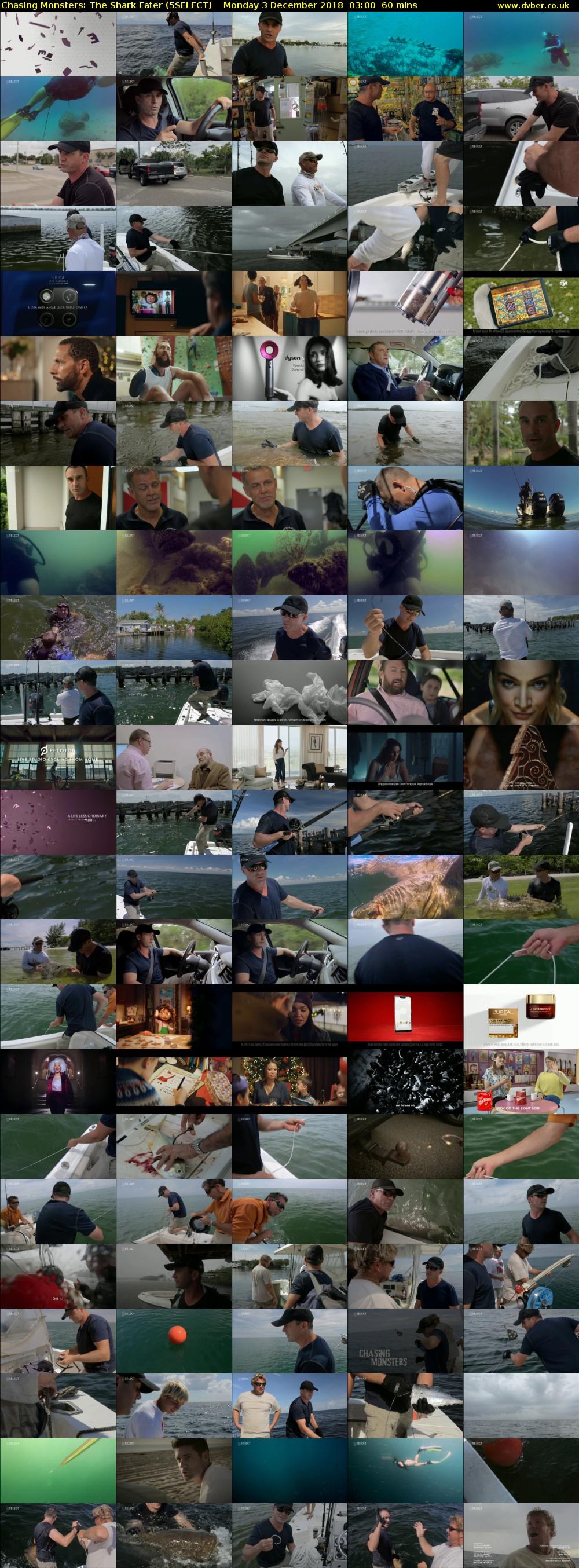 Chasing Monsters: The Shark Eater (5SELECT) Monday 3 December 2018 03:00 - 04:00