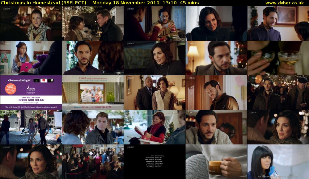 Christmas In Homestead (5SELECT) Monday 18 November 2019 13:10 - 13:55