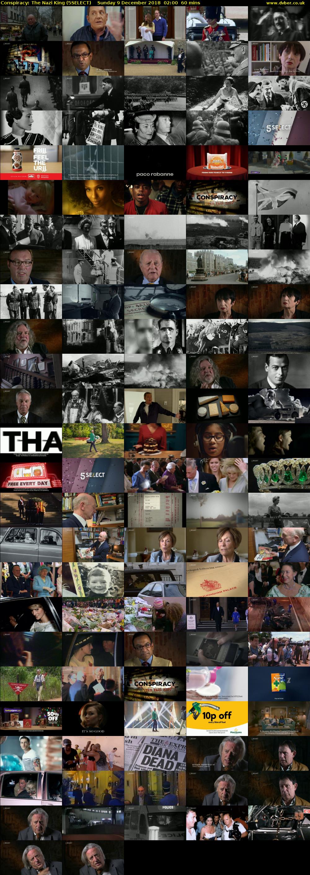 Conspiracy: The Nazi King (5SELECT) Sunday 9 December 2018 02:00 - 03:00