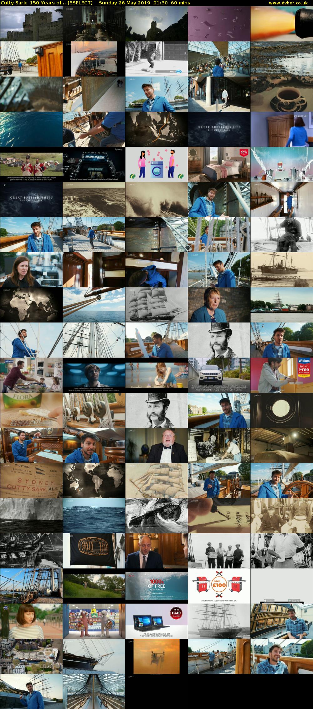 Cutty Sark: 150 Years of... (5SELECT) Sunday 26 May 2019 01:30 - 02:30
