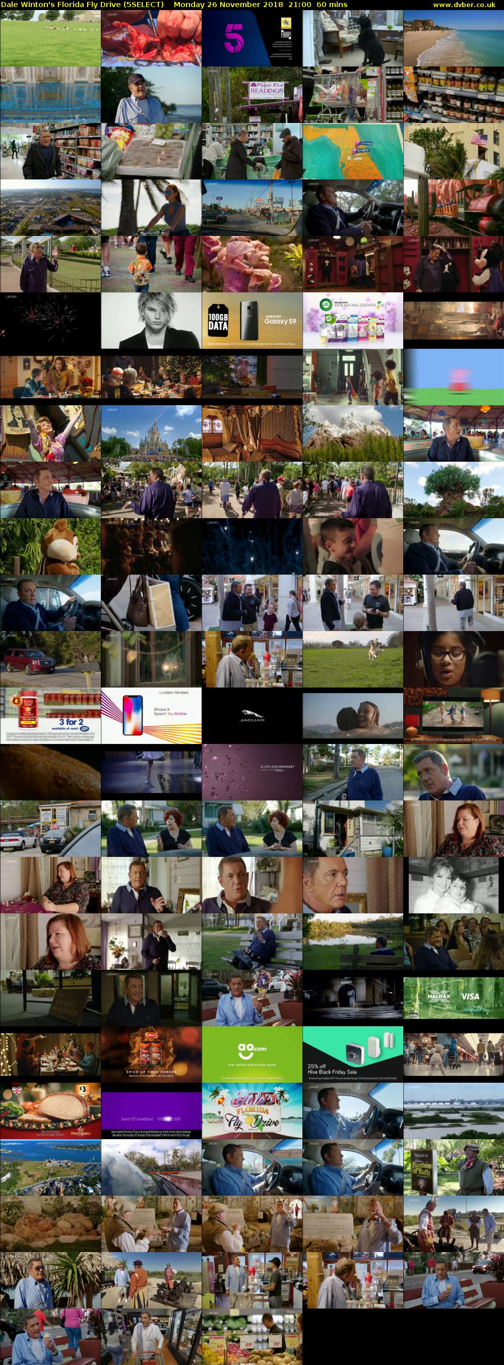 Dale Winton's Florida Fly Drive (5SELECT) Monday 26 November 2018 21:00 - 22:00