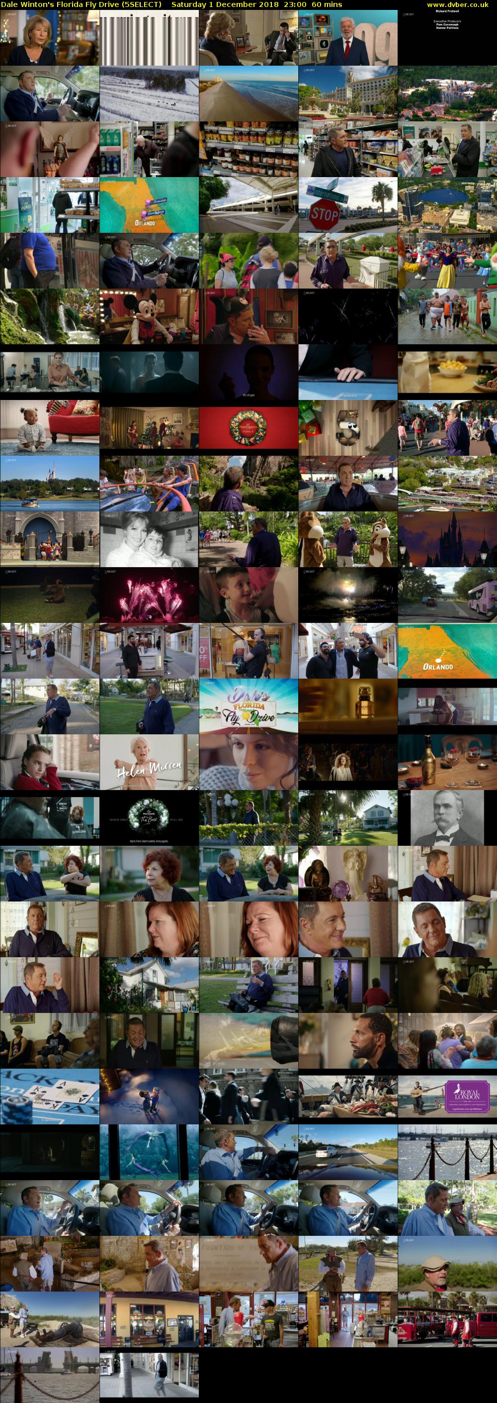 Dale Winton's Florida Fly Drive (5SELECT) Saturday 1 December 2018 23:00 - 00:00