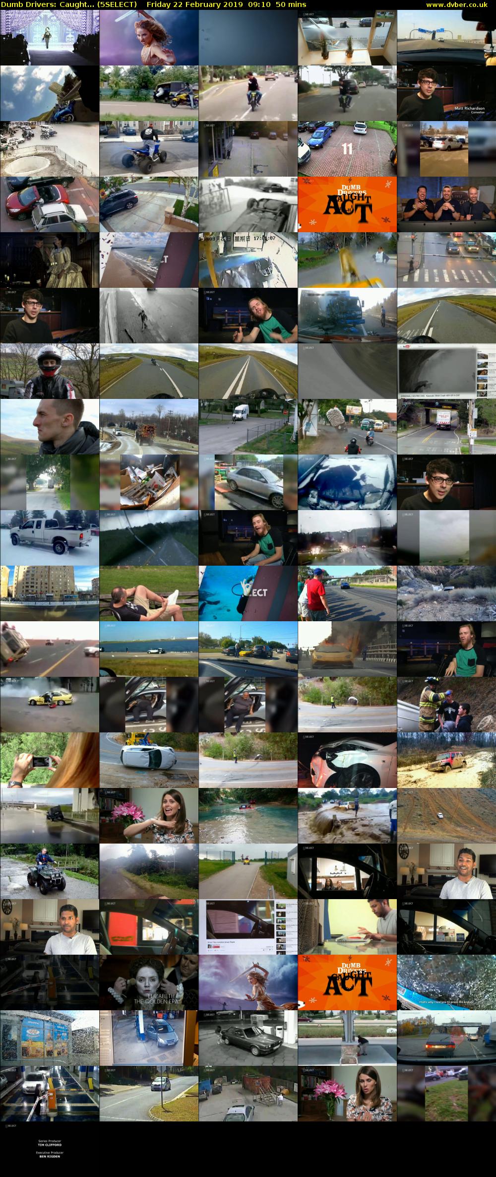 Dumb Drivers: Caught... (5SELECT) Friday 22 February 2019 09:10 - 10:00