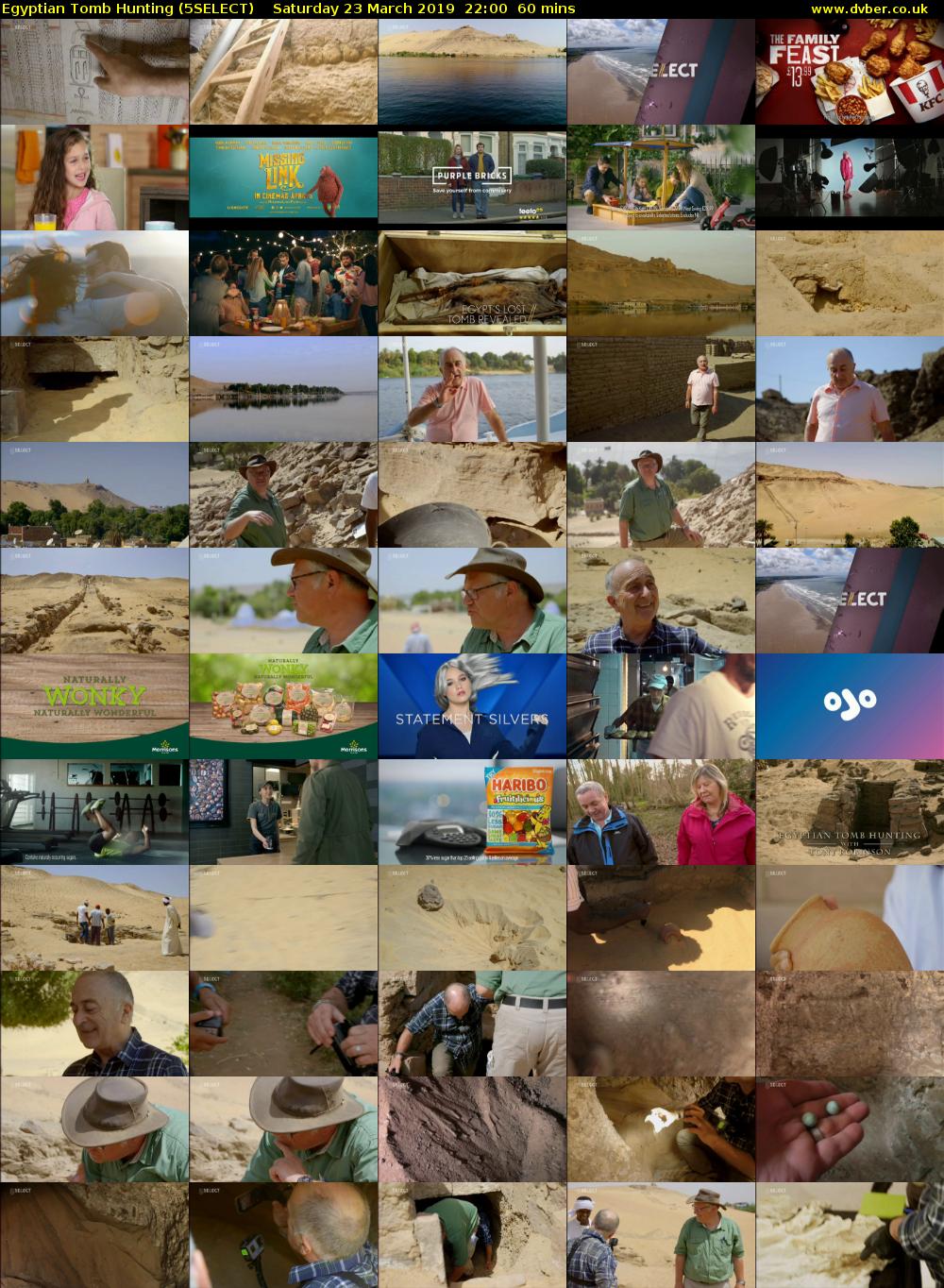 Egyptian Tomb Hunting (5SELECT) Saturday 23 March 2019 22:00 - 23:00