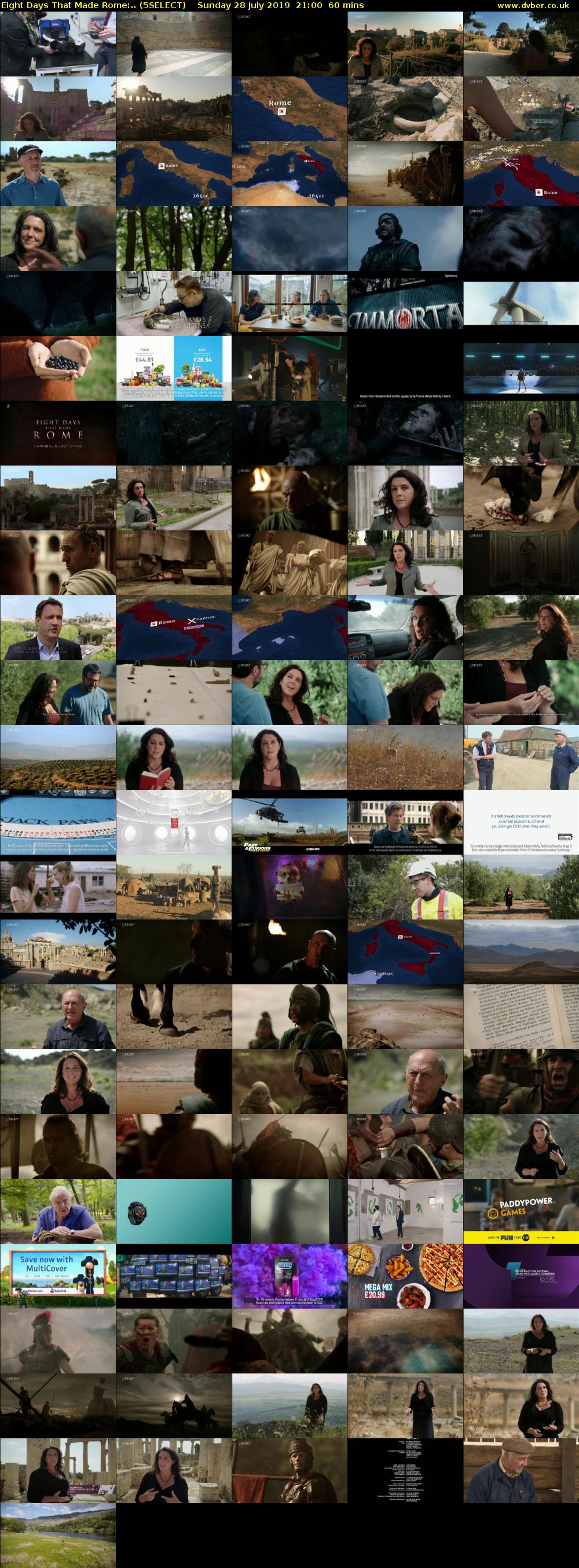 Eight Days That Made Rome:.. (5SELECT) Sunday 28 July 2019 21:00 - 22:00