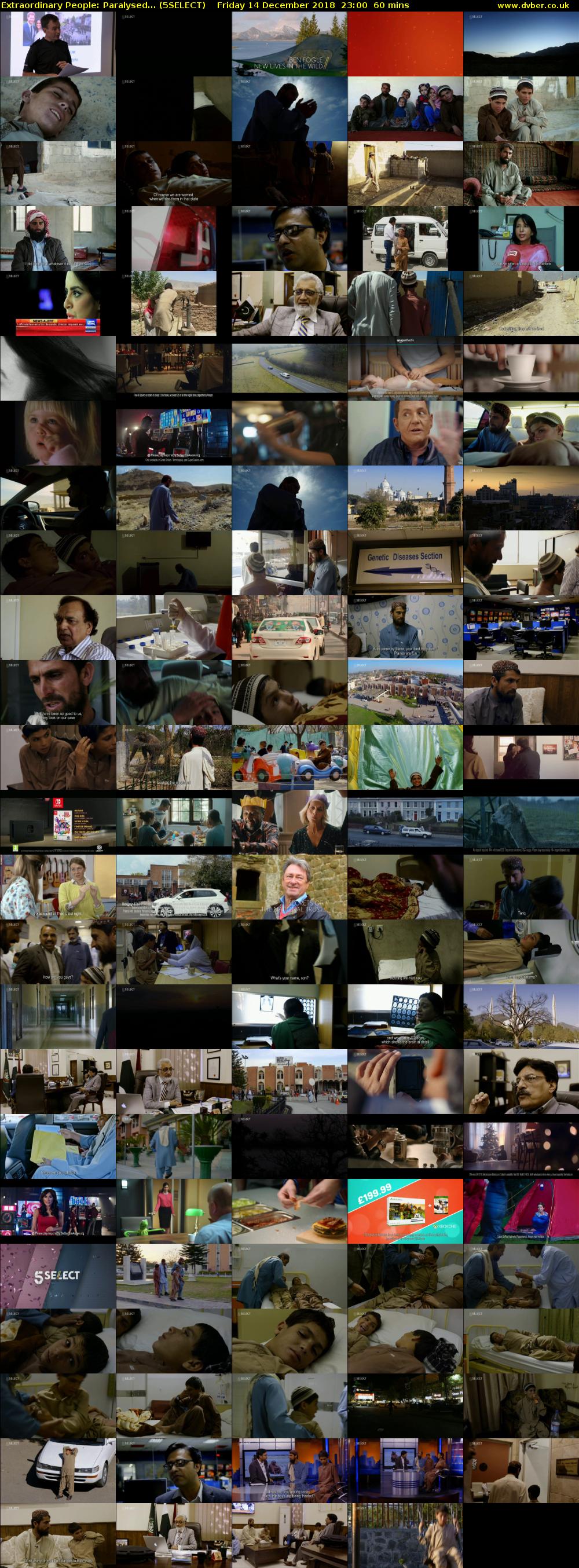 Extraordinary People: Paralysed... (5SELECT) Friday 14 December 2018 23:00 - 00:00