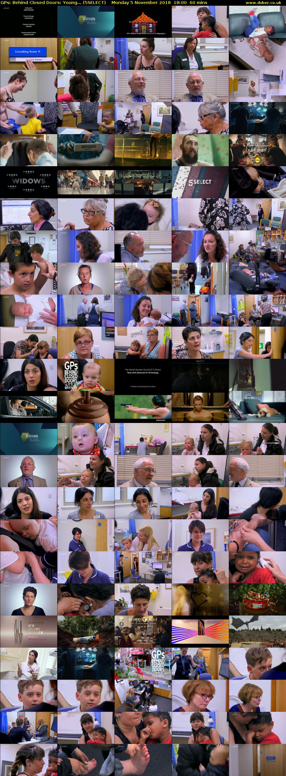 GPs: Behind Closed Doors: Young... (5SELECT) Monday 5 November 2018 18:00 - 19:00