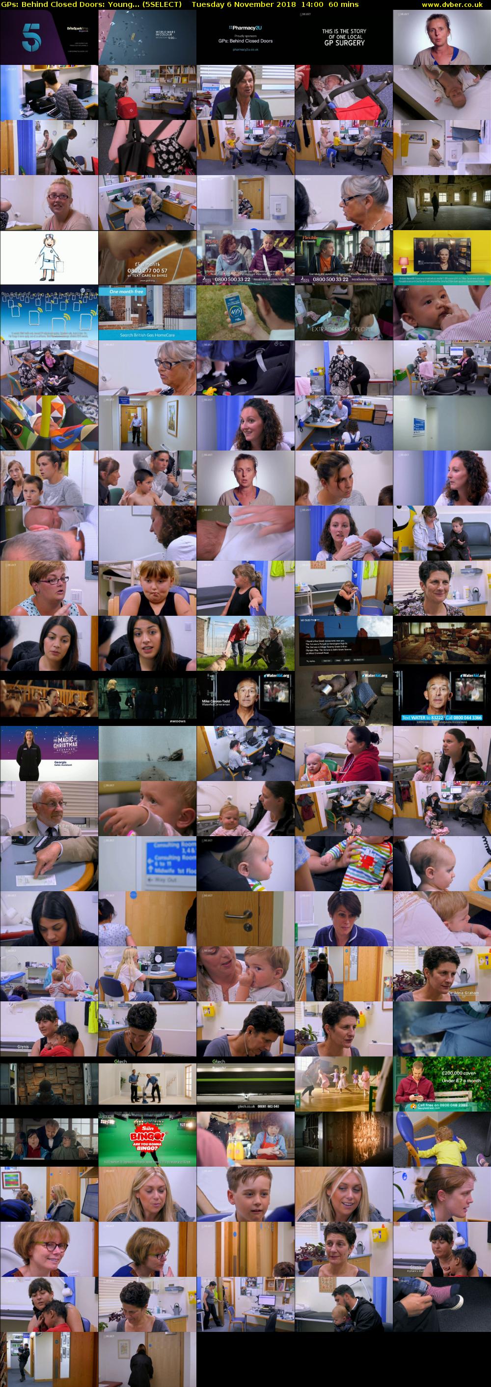 GPs: Behind Closed Doors: Young... (5SELECT) Tuesday 6 November 2018 14:00 - 15:00