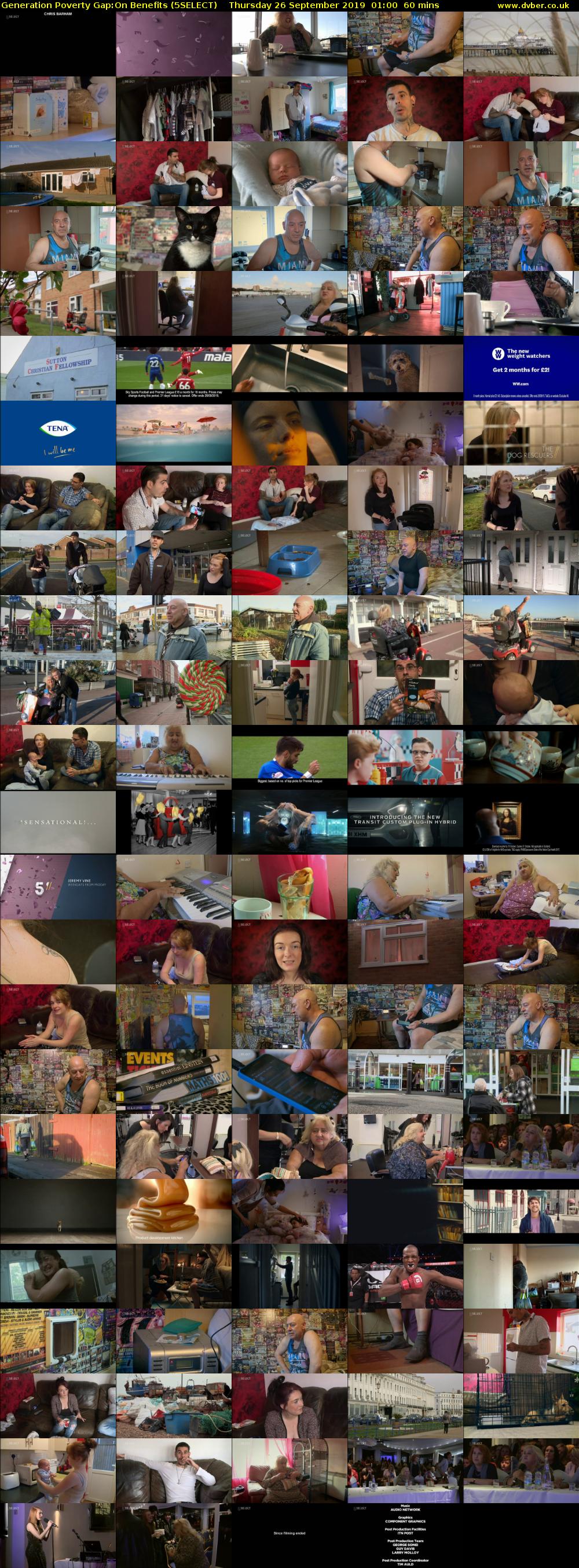 Generation Poverty Gap:On Benefits (5SELECT) Thursday 26 September 2019 01:00 - 02:00