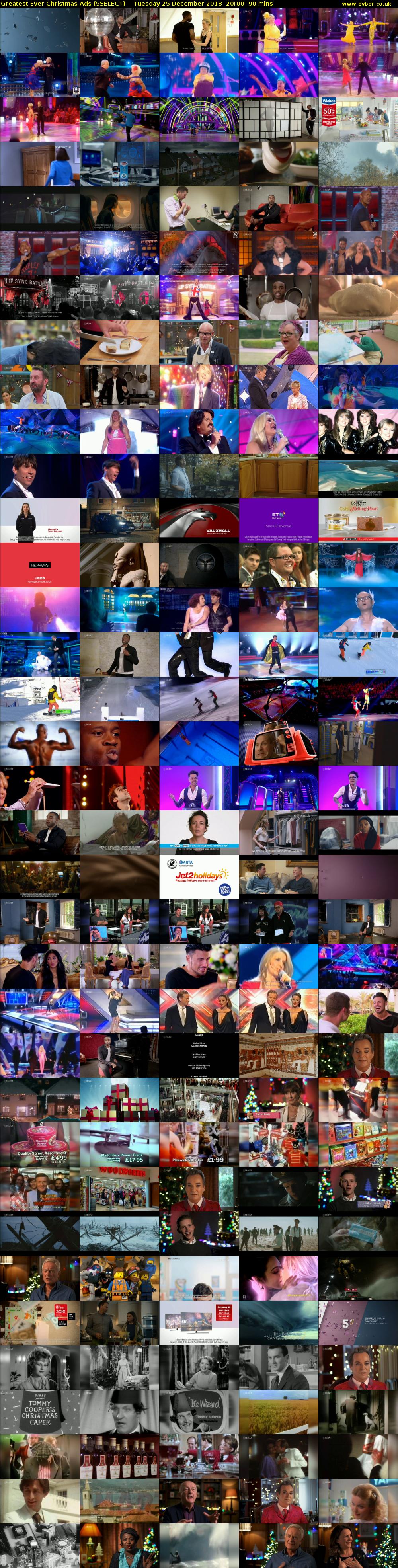 Greatest Ever Christmas Ads (5SELECT) Tuesday 25 December 2018 20:00 - 21:30