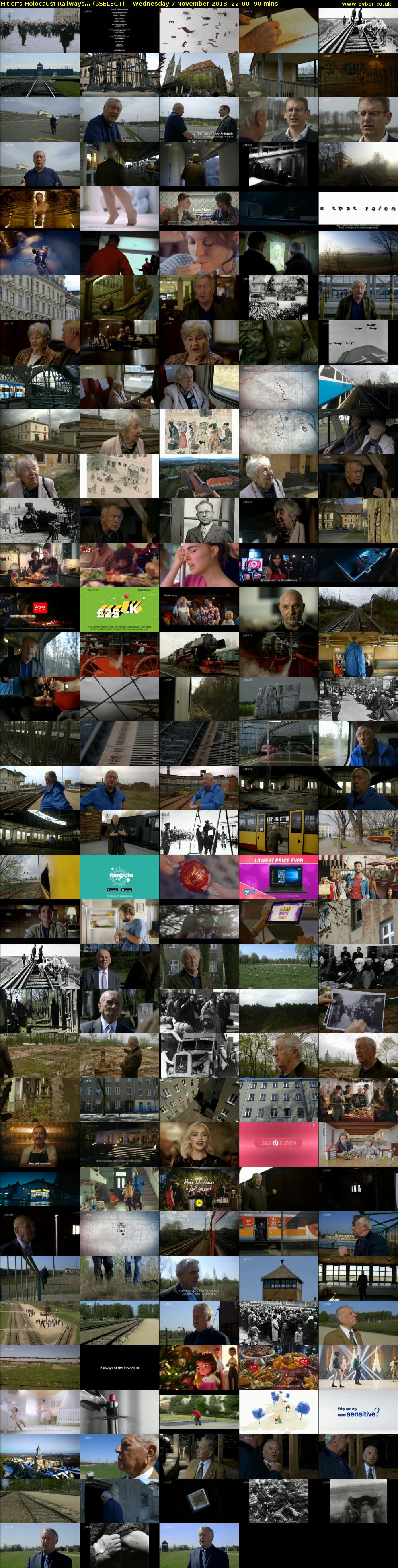 Hitler's Holocaust Railways... (5SELECT) Wednesday 7 November 2018 22:00 - 23:30