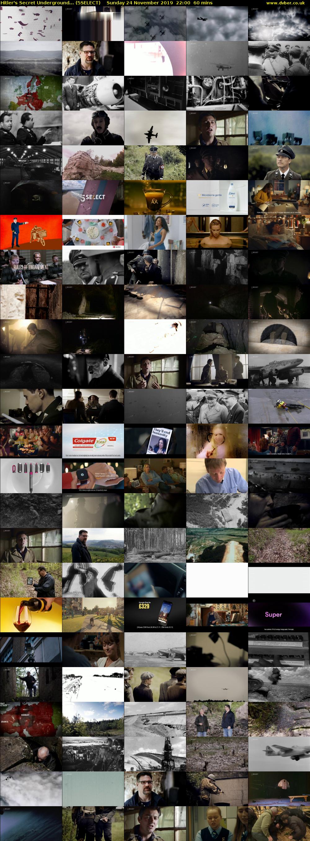 Hitler's Secret Underground... (5SELECT) Sunday 24 November 2019 22:00 - 23:00