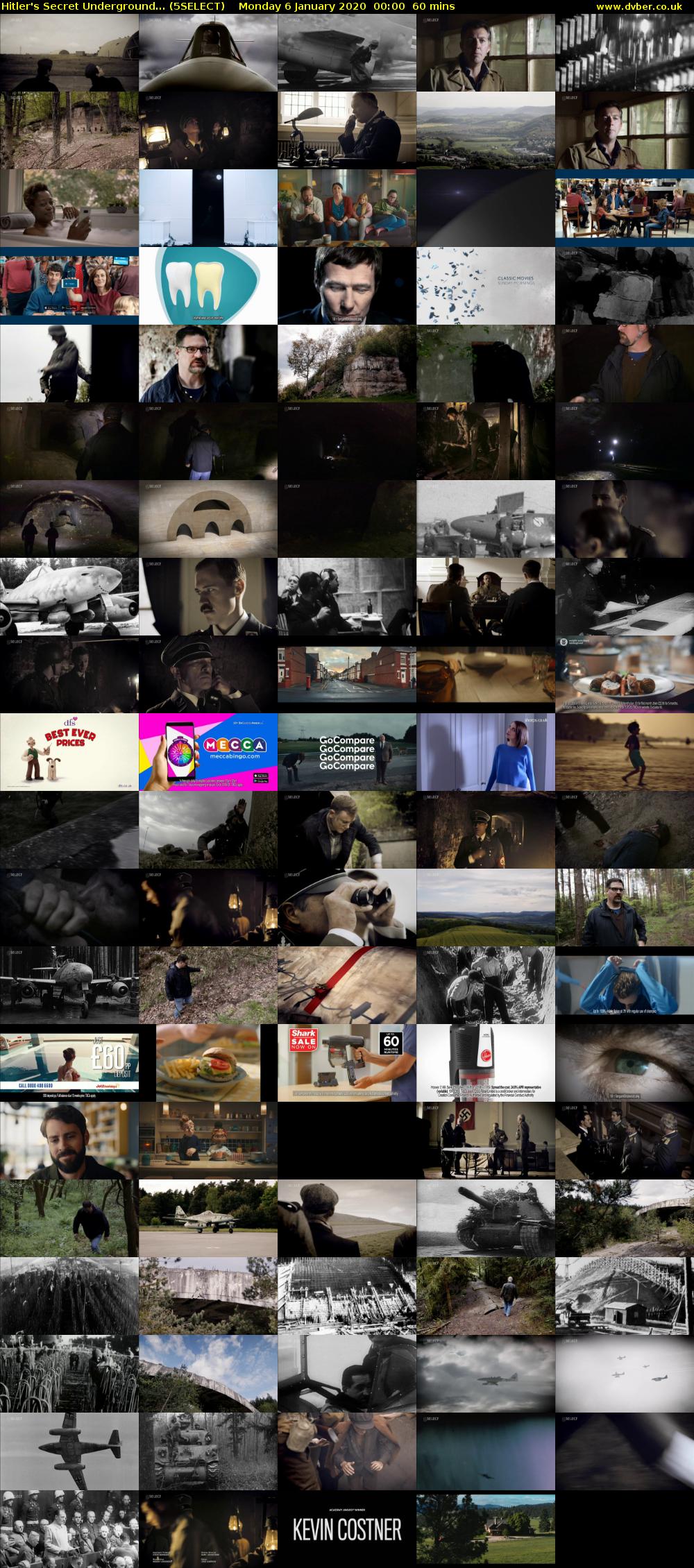 Hitler's Secret Underground... (5SELECT) Monday 6 January 2020 00:00 - 01:00