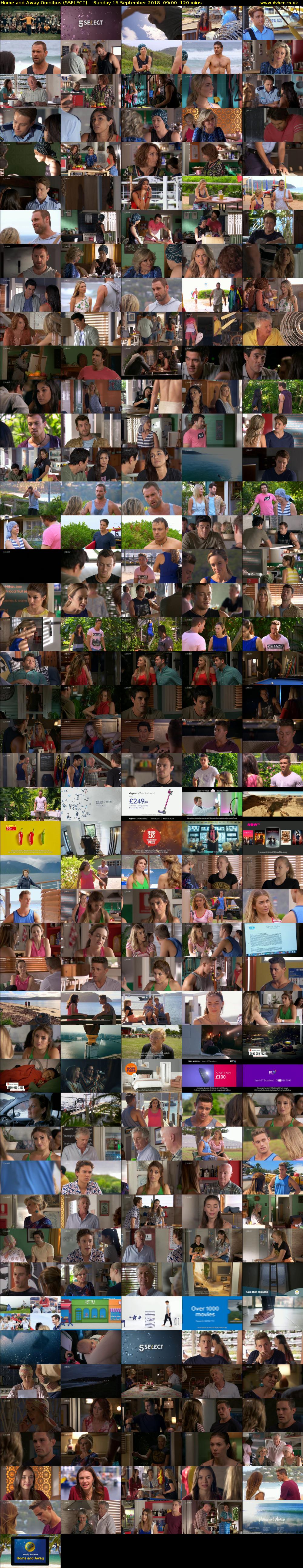 Home and Away Omnibus (5SELECT) Sunday 16 September 2018 09:00 - 11:00