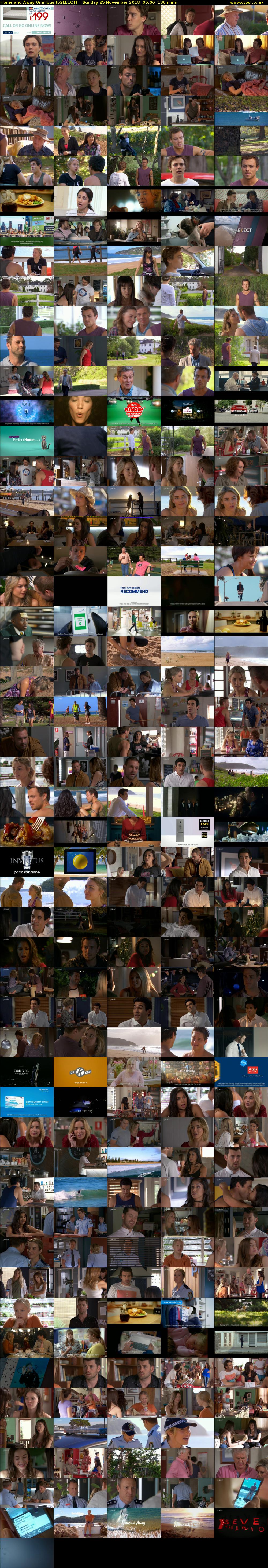 Home and Away Omnibus (5SELECT) Sunday 25 November 2018 09:00 - 11:10