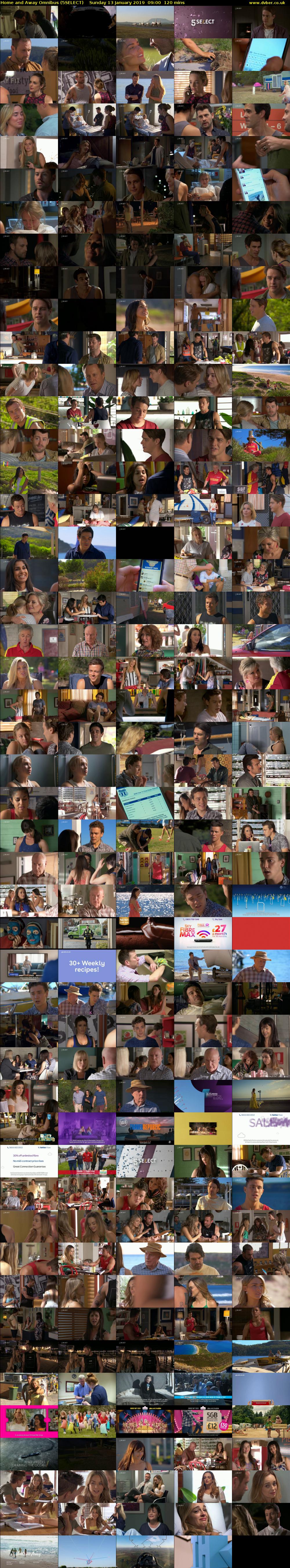 Home and Away Omnibus (5SELECT) Sunday 13 January 2019 09:00 - 11:00