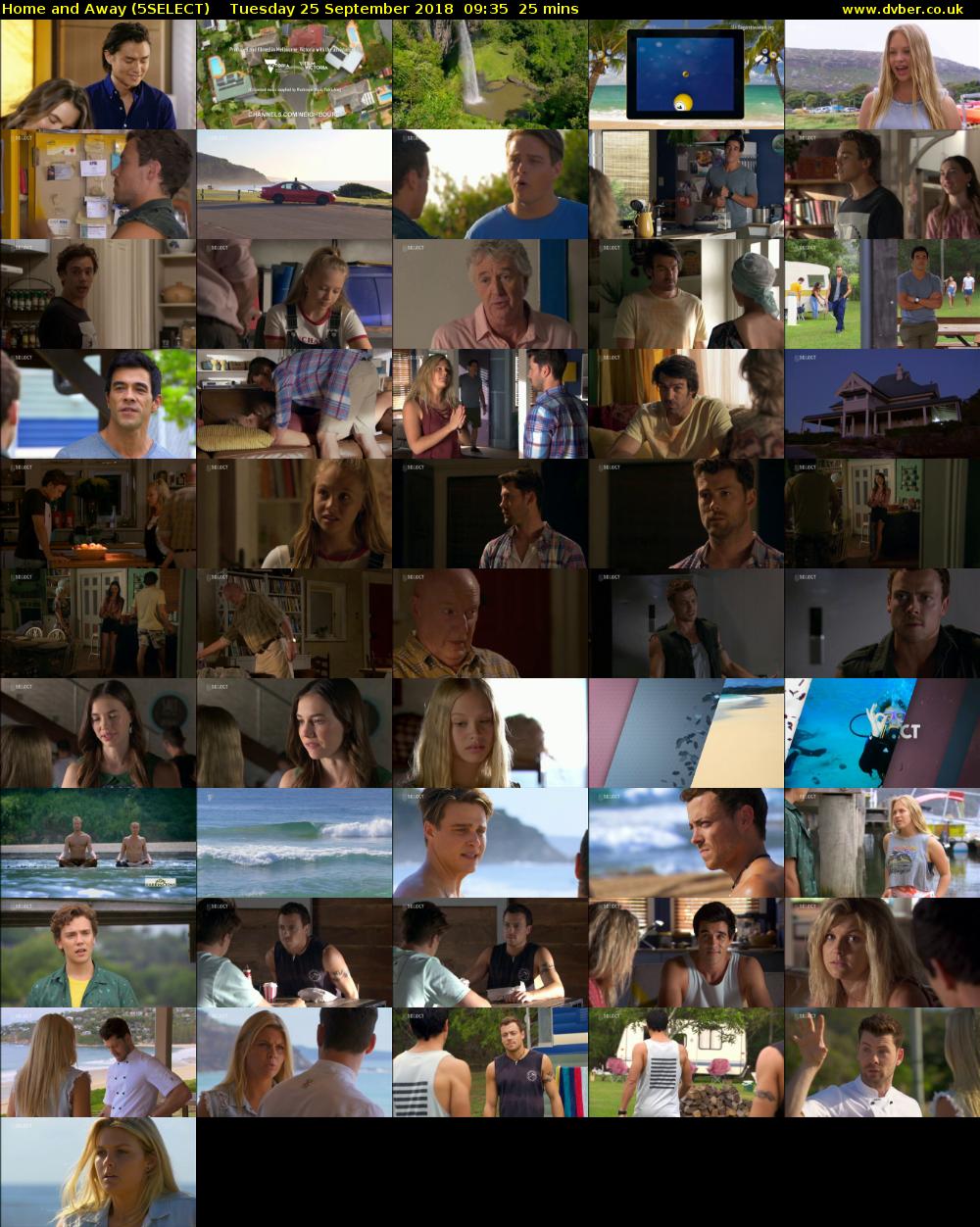 Home and Away (5SELECT) Tuesday 25 September 2018 09:35 - 10:00