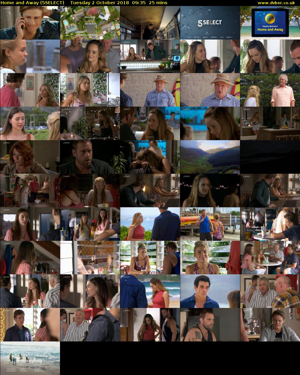 Home and Away (5SELECT) Tuesday 2 October 2018 09:35 - 10:00