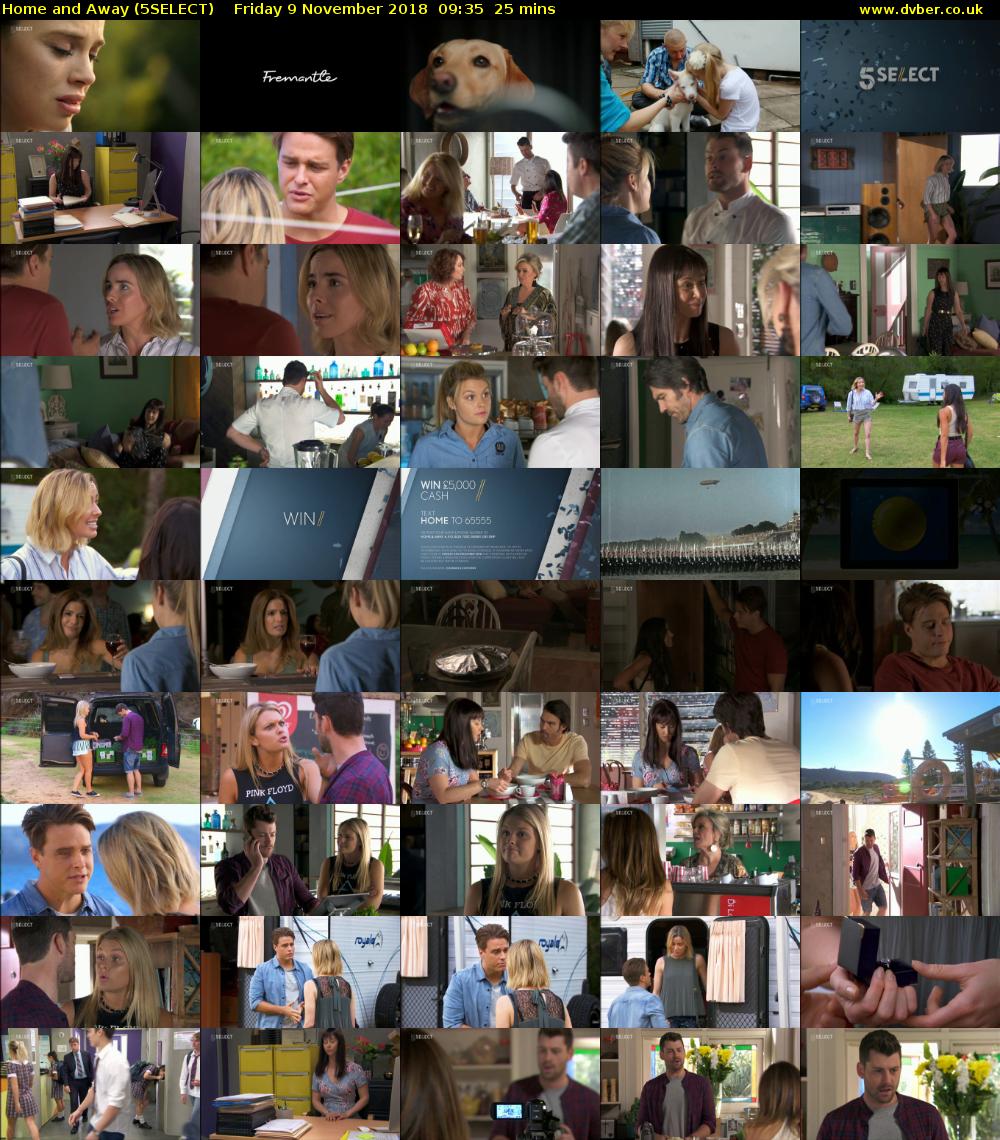 Home and Away (5SELECT) Friday 9 November 2018 09:35 - 10:00