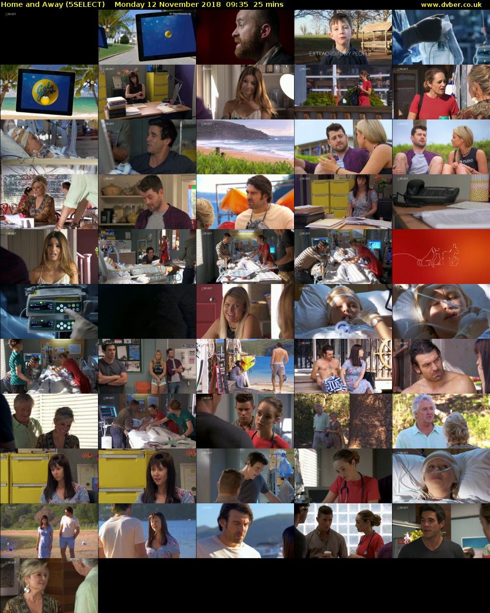 Home and Away (5SELECT) Monday 12 November 2018 09:35 - 10:00