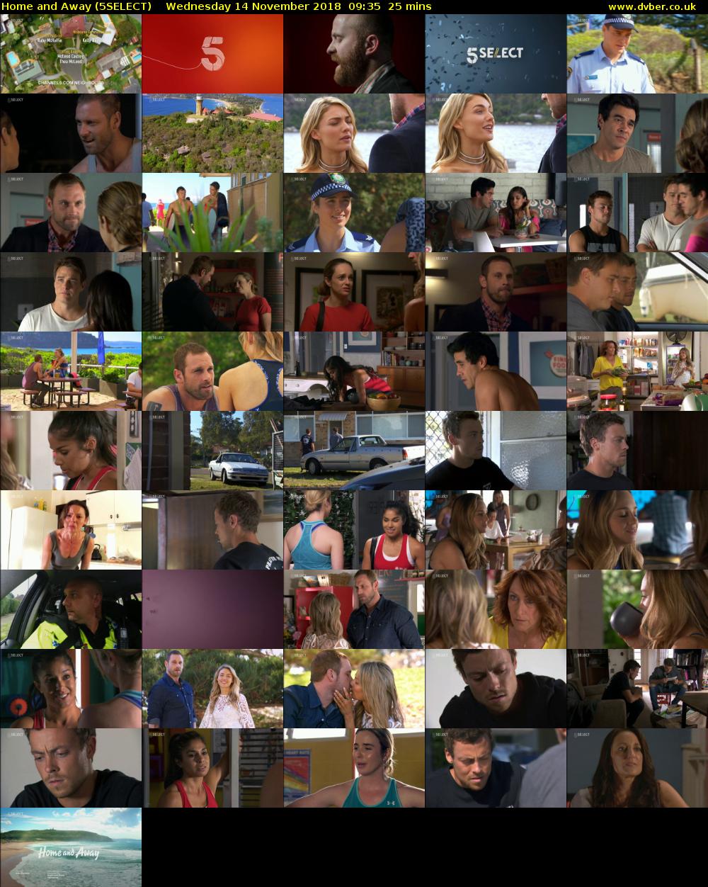 Home and Away (5SELECT) Wednesday 14 November 2018 09:35 - 10:00