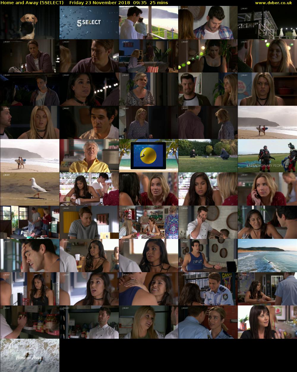 Home and Away (5SELECT) Friday 23 November 2018 09:35 - 10:00