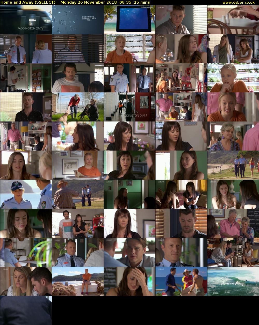 Home and Away (5SELECT) Monday 26 November 2018 09:35 - 10:00