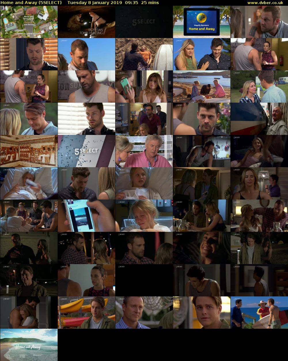 Home and Away (5SELECT) Tuesday 8 January 2019 09:35 - 10:00
