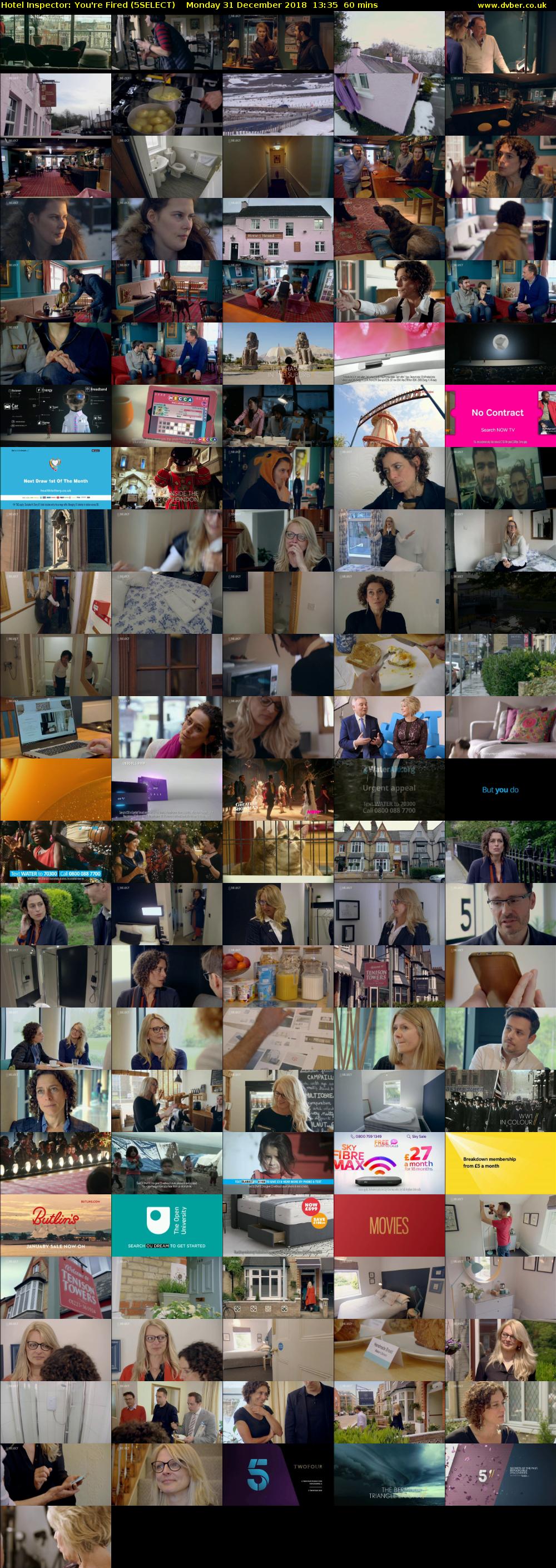 Hotel Inspector: You're Fired (5SELECT) Monday 31 December 2018 13:35 - 14:35